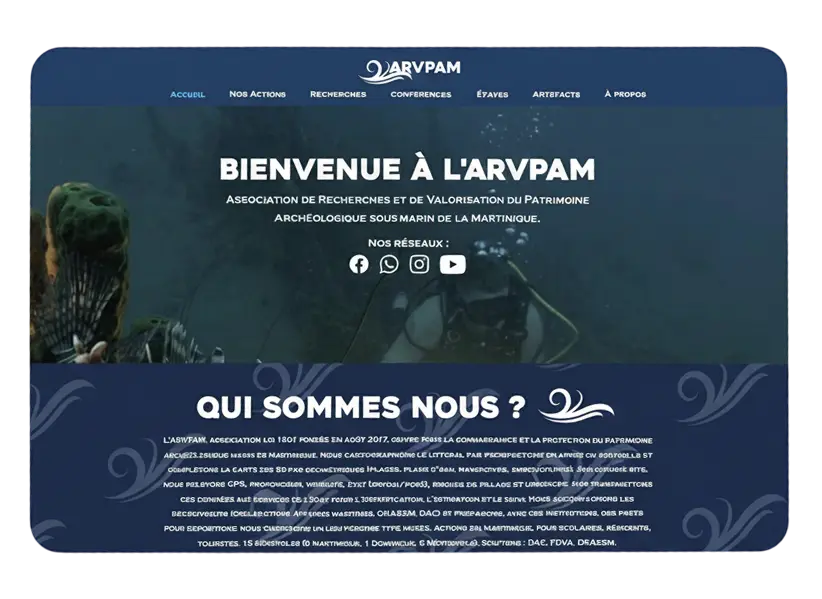 CRÉATION DE VOTRE SITE WEB